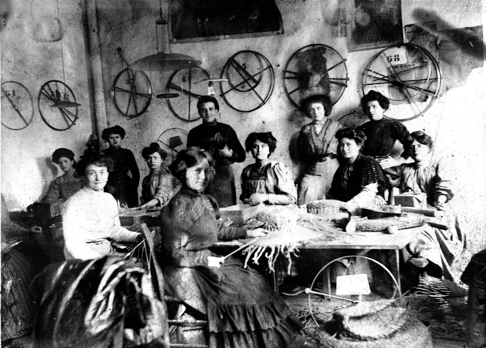 photo ancienne scourtinerie