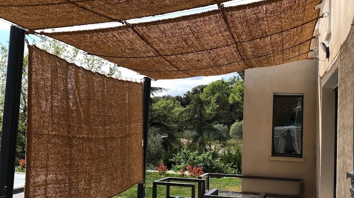 scourtinerie ombrière pergola toile coco ombrage voile
