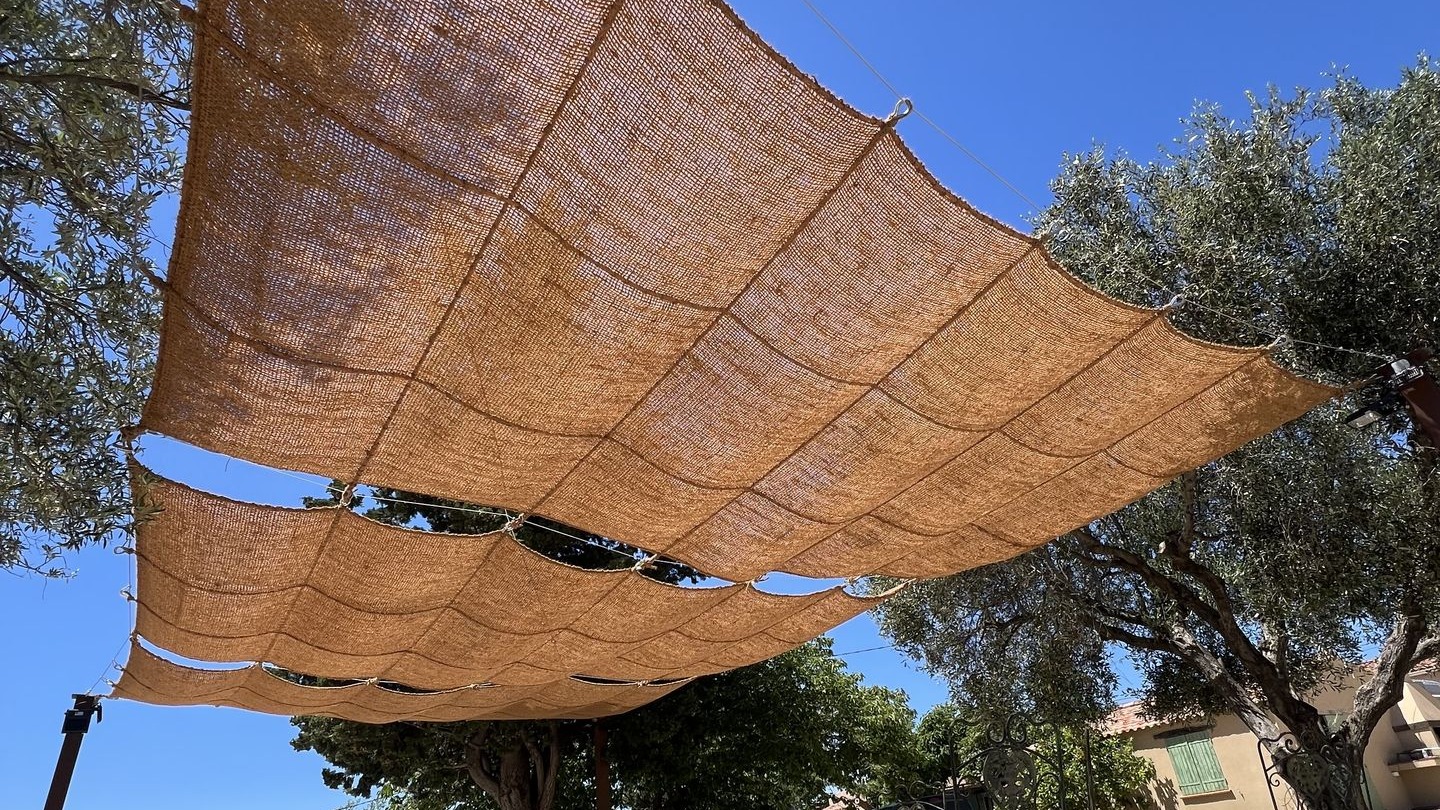 scourtinerie ombrière pergola toile coco ombrage voile