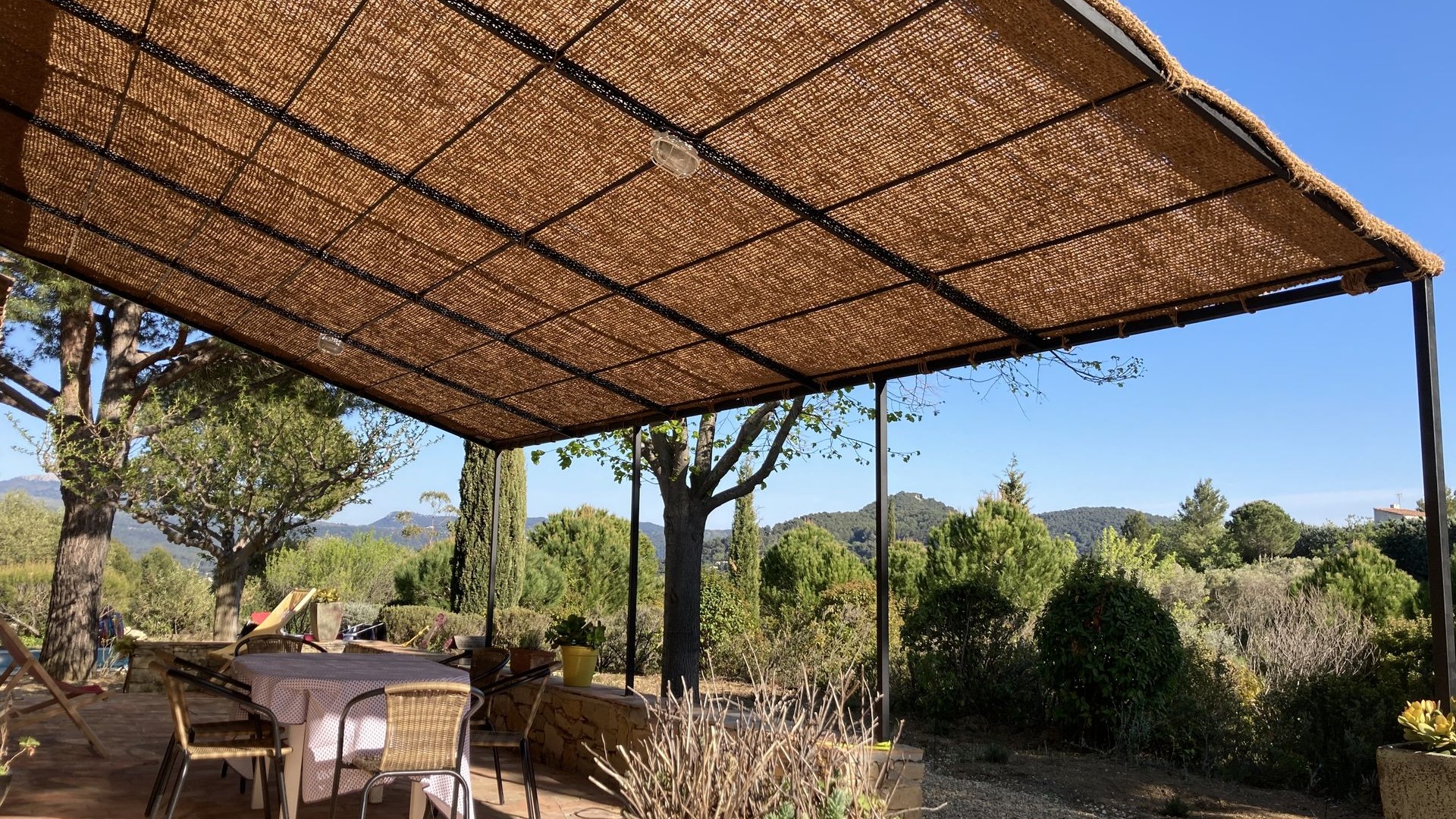 scourtinerie ombrière pergola toile coco ombrage voile