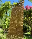Rideau coco en macramé 100 x 185