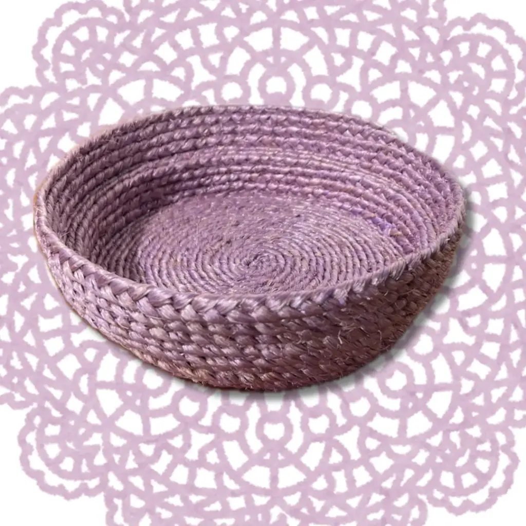 Corbeille en Fibre de Bananier 20 cm
