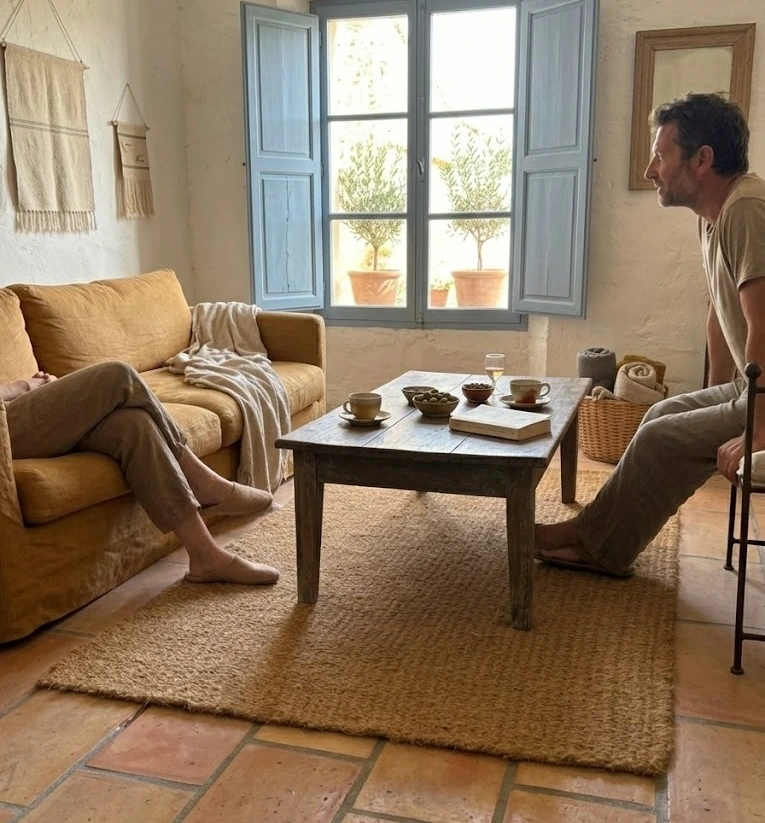Tapis coco 100 x 200 cm - Naturel