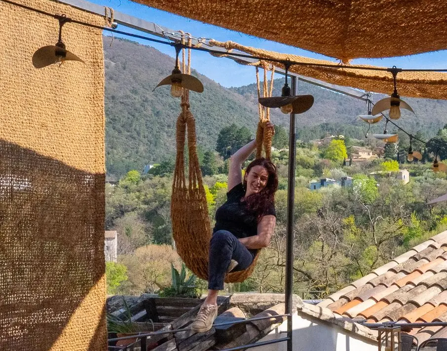 Handwoven Coconut Fiber Hammock