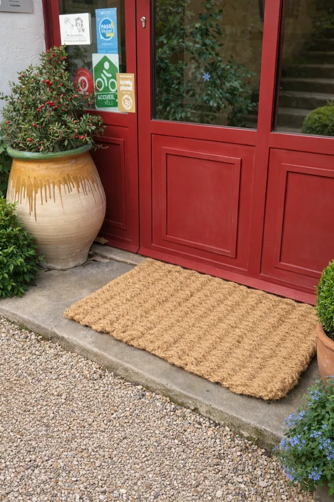 [BTK-PAILLASSON-DOUBLE-EPAISSEUR-45X75] Paillasson double épaisseur 45 x 75 - Naturel