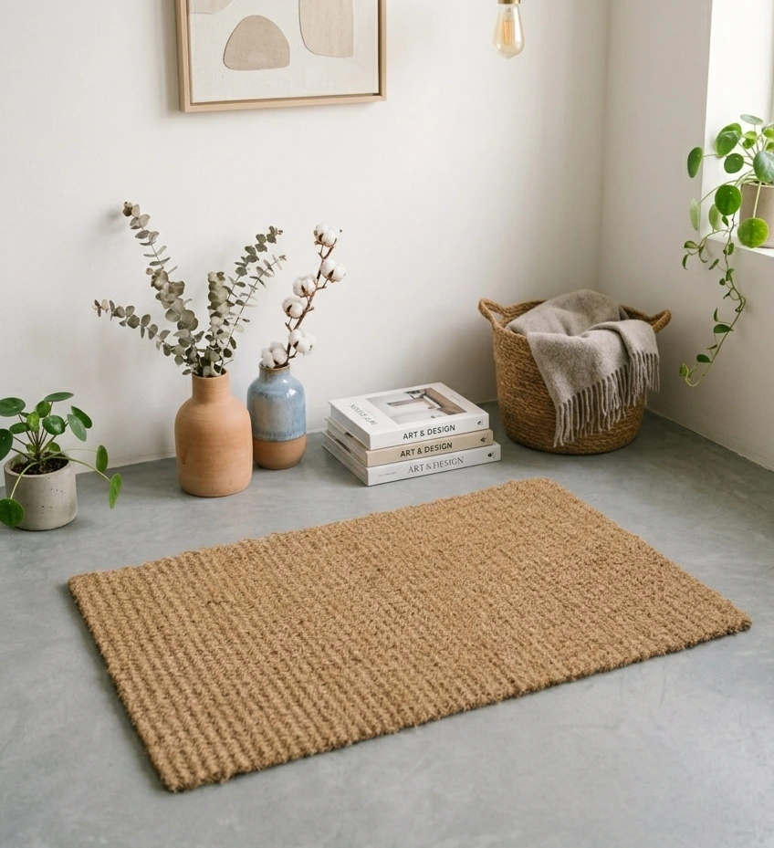 [BTK-PAILLASSON-FIN-50X100] Paillasson en fibre de coco – 50 × 100 cm