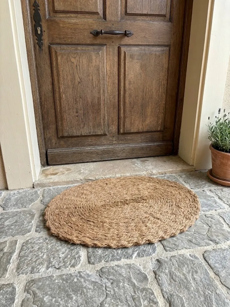 [SOV68N] Provençal Oval Scourtin 68x50 cm Natural