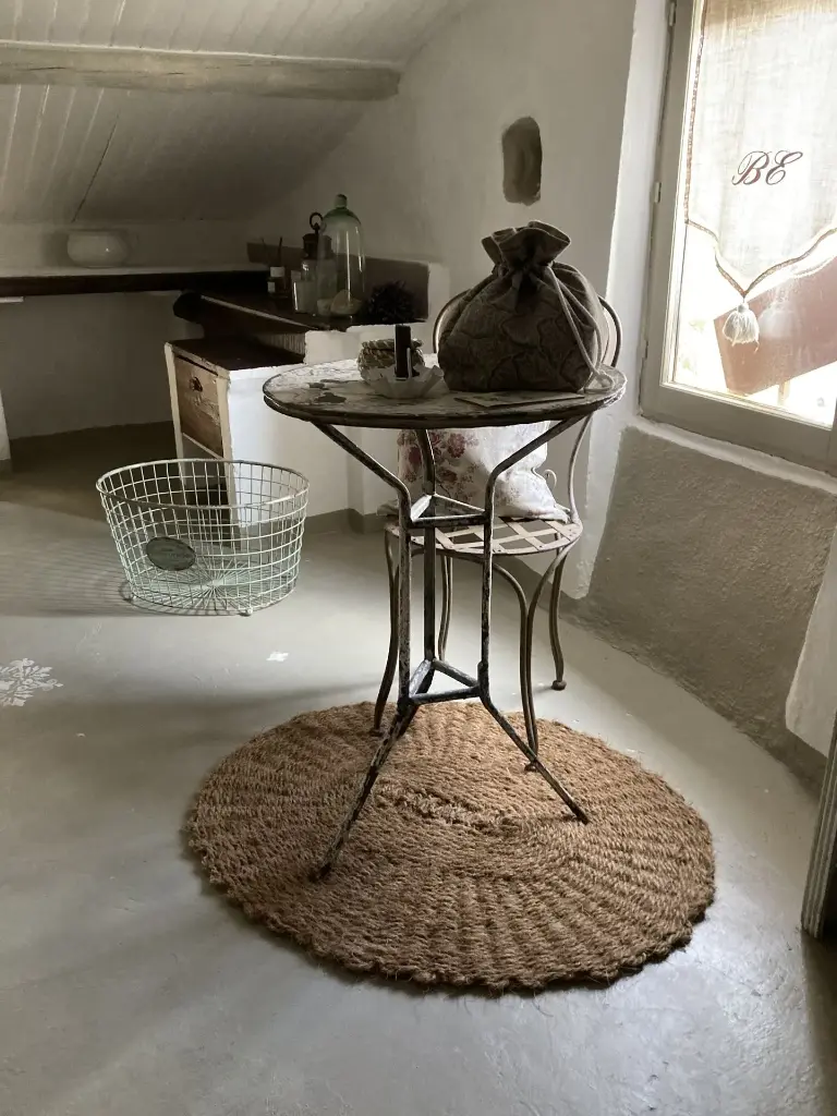 [SOV90N] Provençal Oval Scourtin 90x70 cm Natural