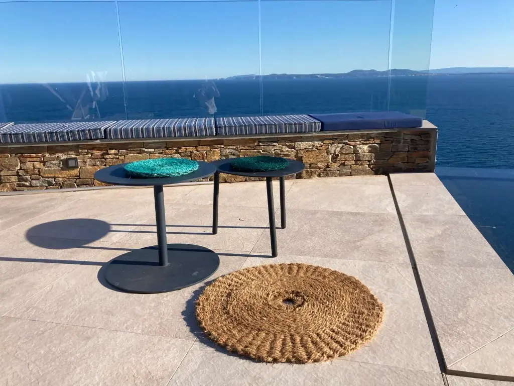 Scourtin rond  50 cm Naturel