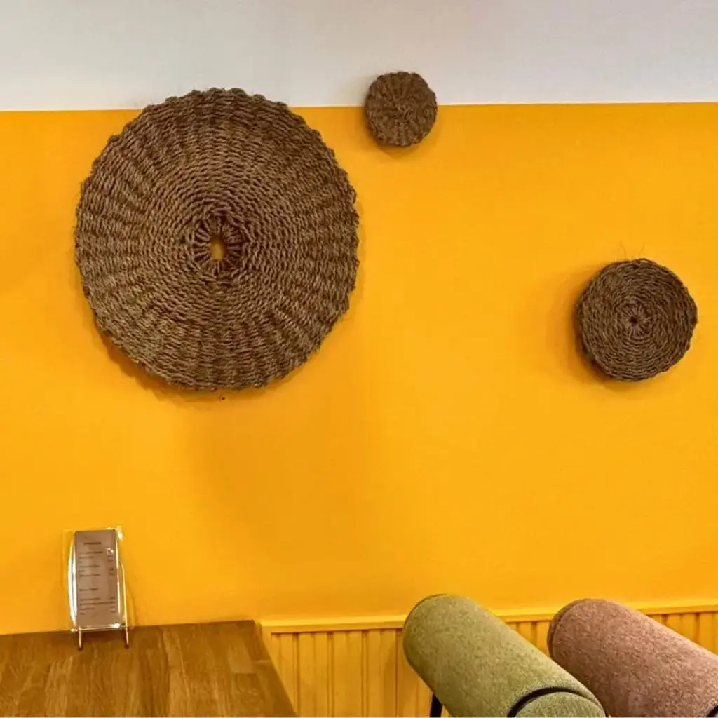 Scourtin rond 60 cm Naturel