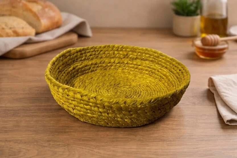 Corbeille en Fibre de Bananier 20 cm