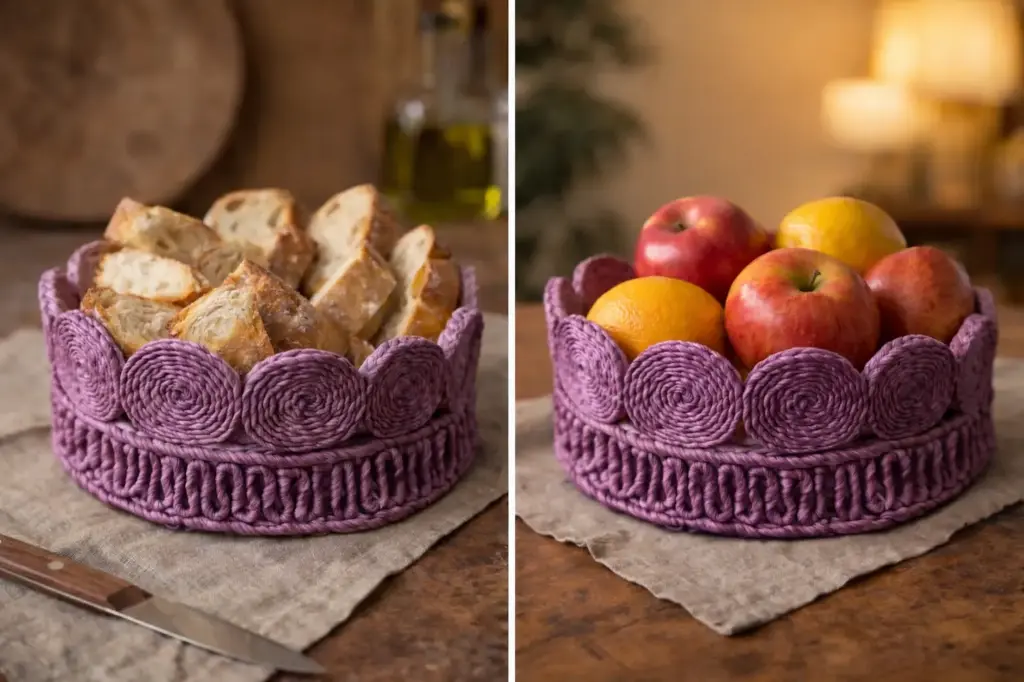 Round Fruit Baske