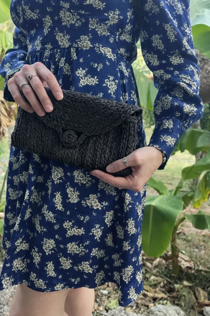 Banana Fiber Clutch – Natural Elegance & Craftsmanship