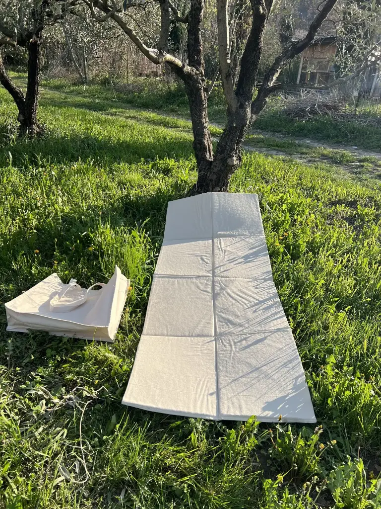 Matelas Plié 186x67 cm – 100% Naturel, Coco & Latex
