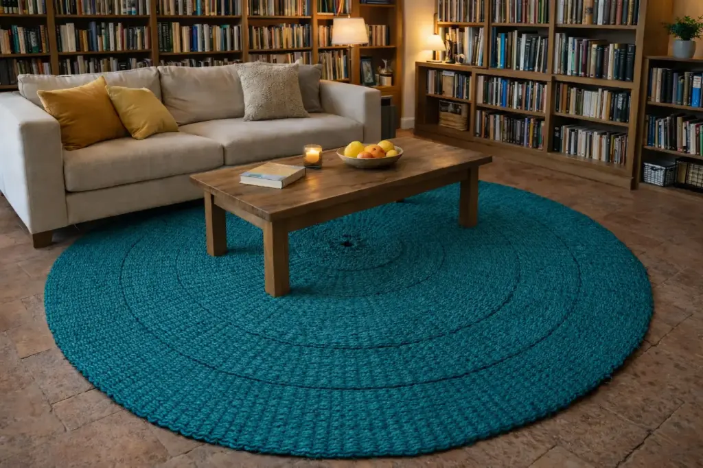 Scourtin rond 200 cm - Couleur