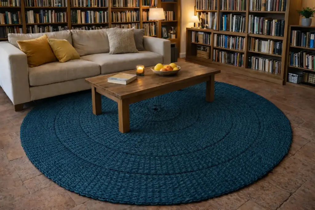 Scourtin rond 200 cm - Couleur