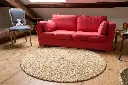 Scourtin rond 140 cm - Couleur
