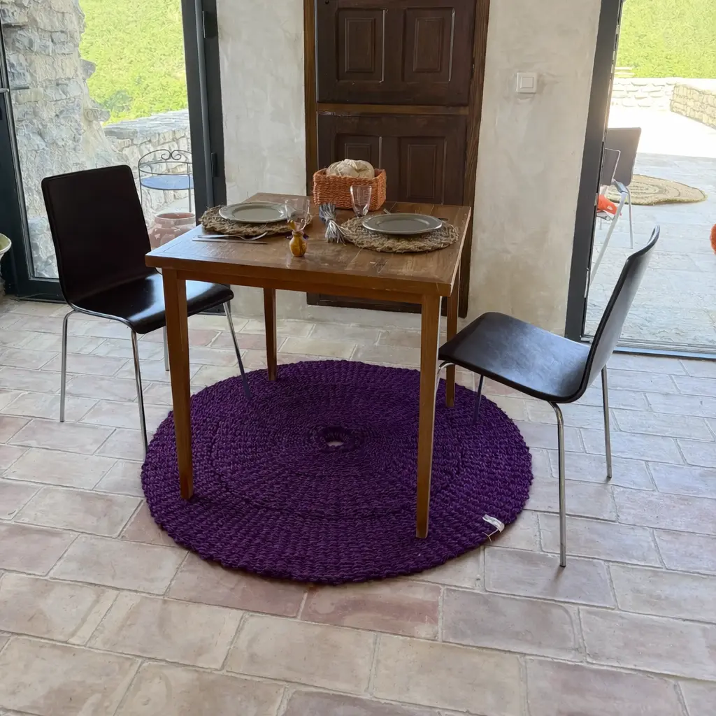 Scourtin rond 120 cm - Couleur