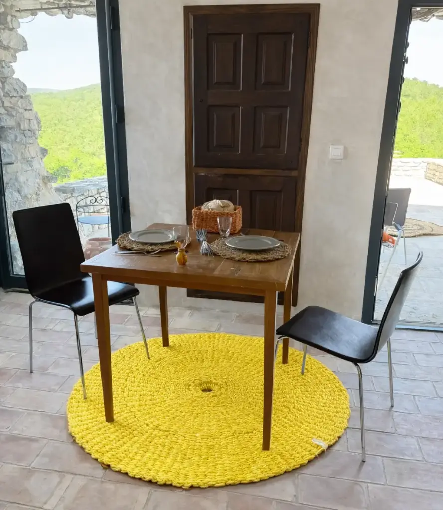 Scourtin rond 120 cm - Couleur