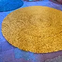 Scourtin Ovale 260x240 cm COULEUR