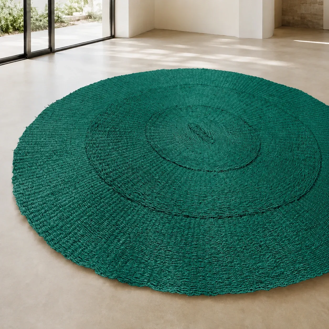 Scourtin Ovale 240 x 220 cm - Couleur