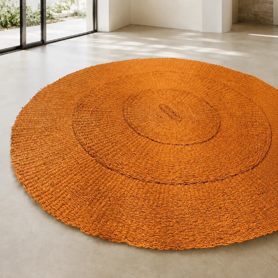 Scourtin Ovale 240 x 220 cm - Couleur