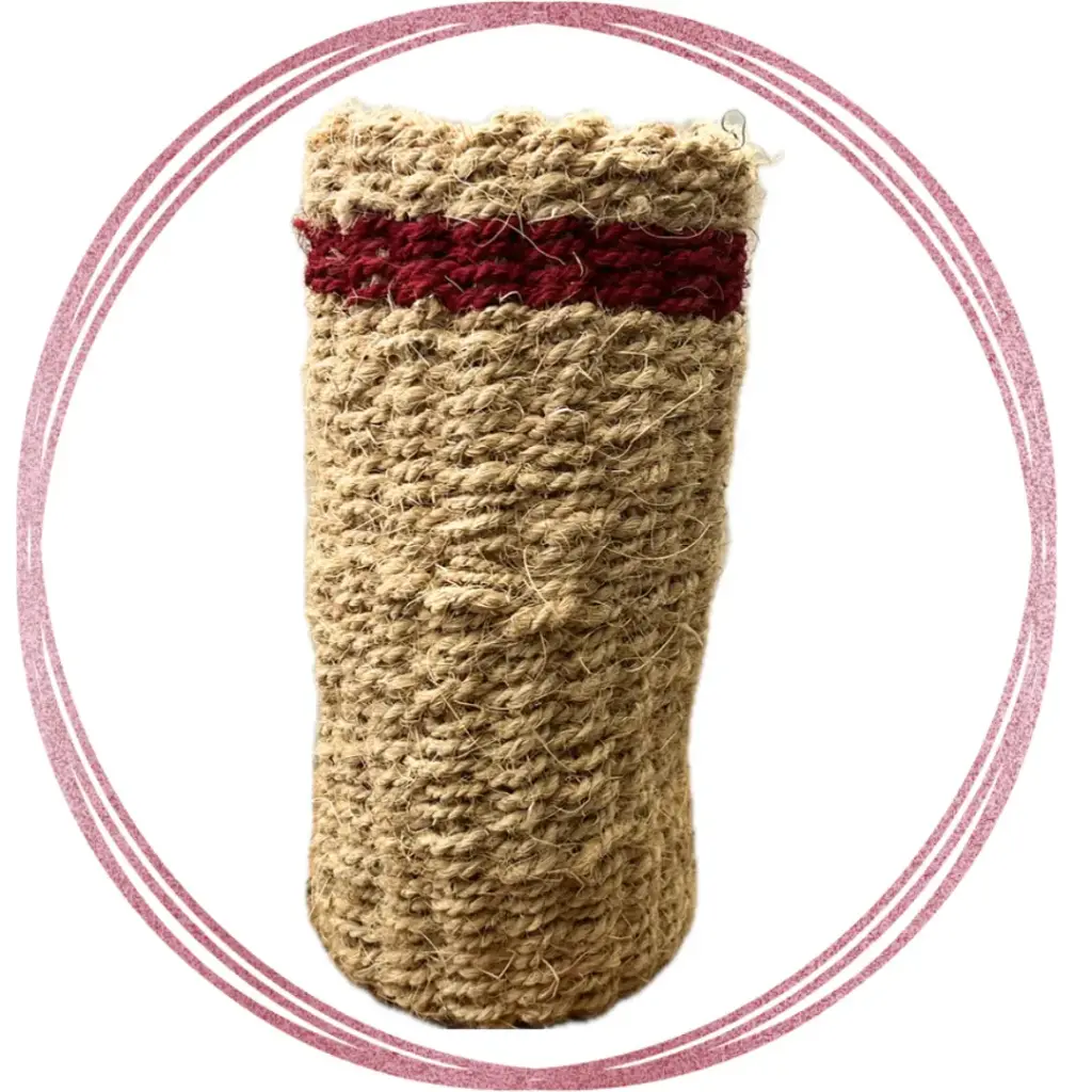 Couvre Bouteille en Coco 26x13 cm