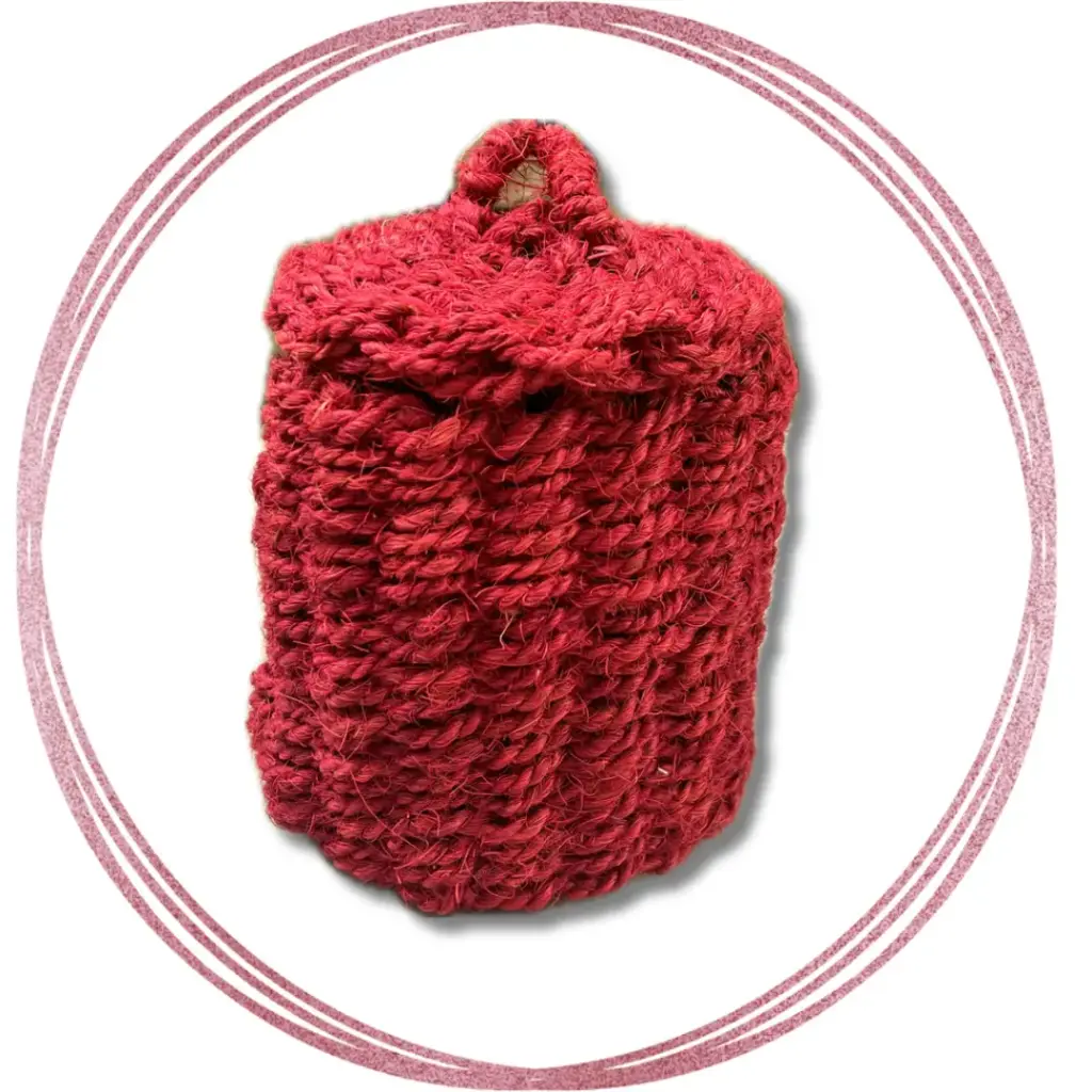 Panière avec Couvercle 12x12 cm – 100% Coco
