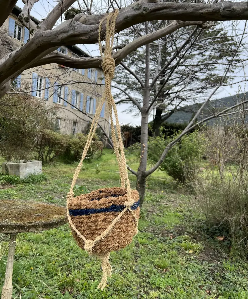 Hanging Coco Basket 13x20 cm