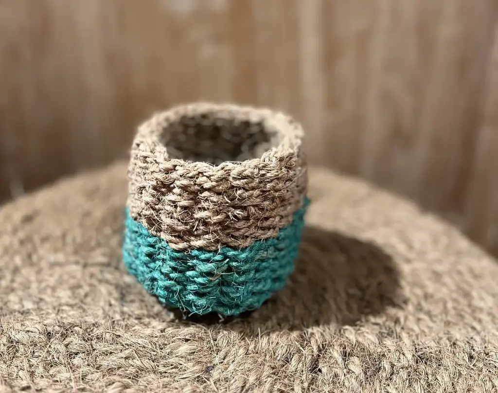 Mini Corbeille en Coco 8 x 9 cm