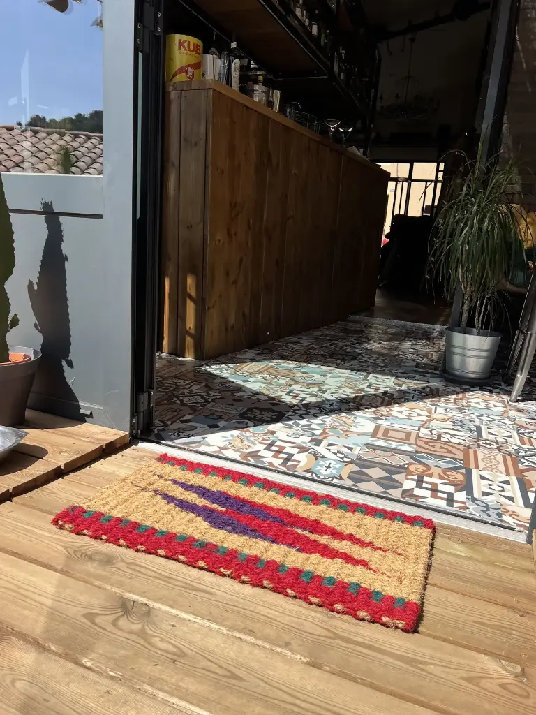 Paillasson à Motif en Coco – 45x75 cm