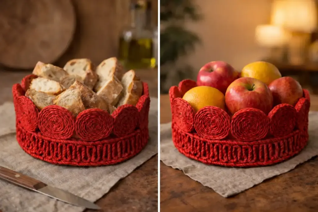 Round Fruit Baske