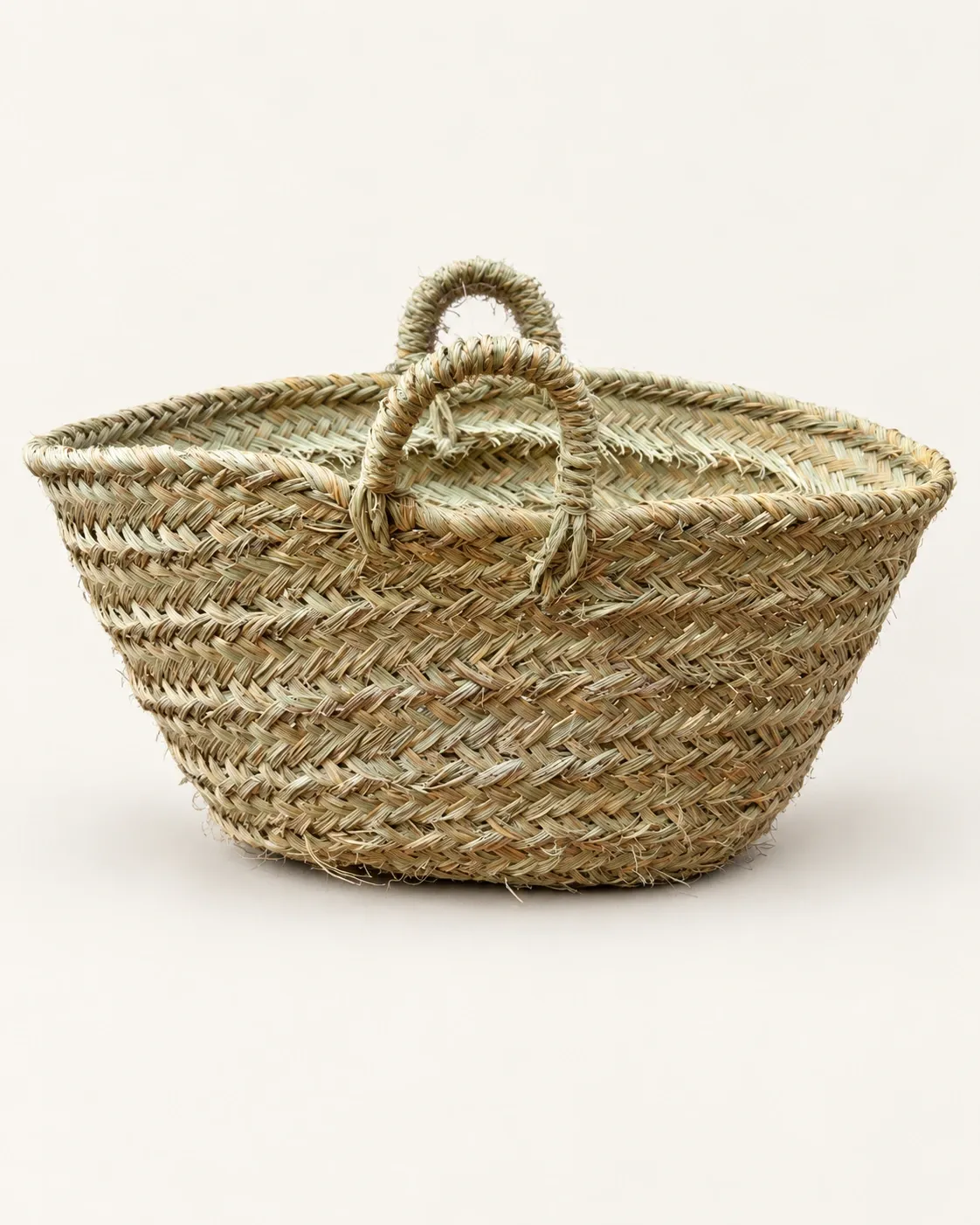 Panier cabas en crin d'alfa 