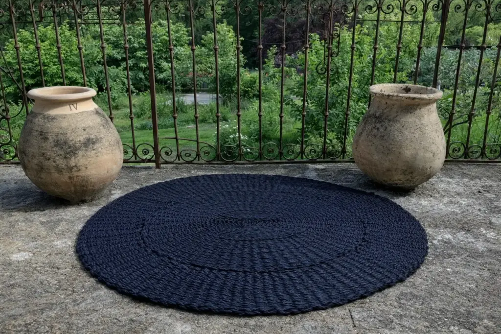 Scourtin Ovale 130x110 cm - Couleur