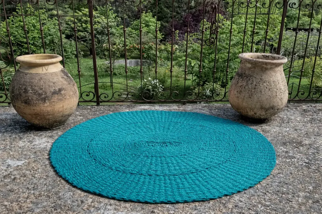 Scourtin Ovale 130x110 cm - Couleur