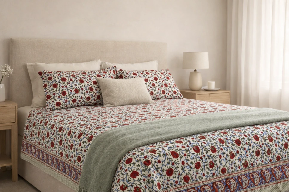 Cotton Sheet 230 x 276 cm
