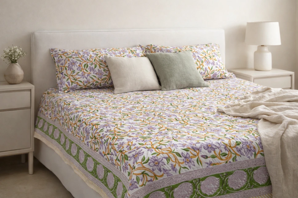 Cotton Sheet 230 x 276 cm