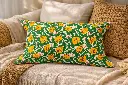 Housse de coussin blockprint 40x69 cm