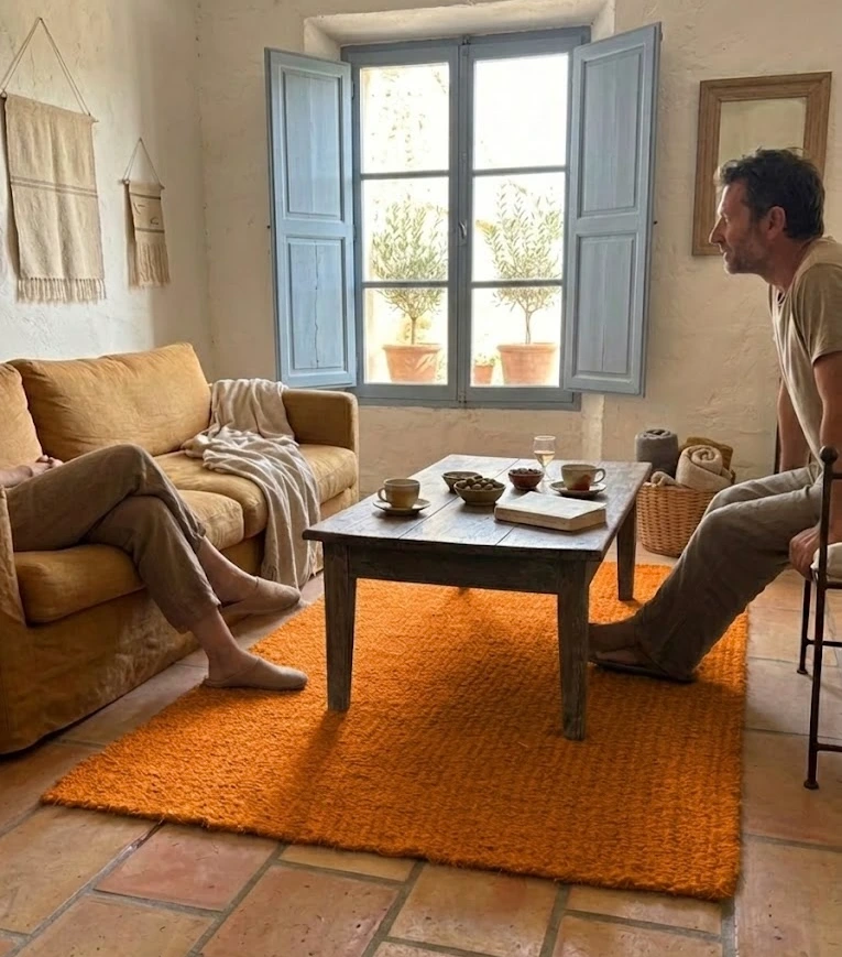 Tapis coco 100 x 200 cm - Couleur