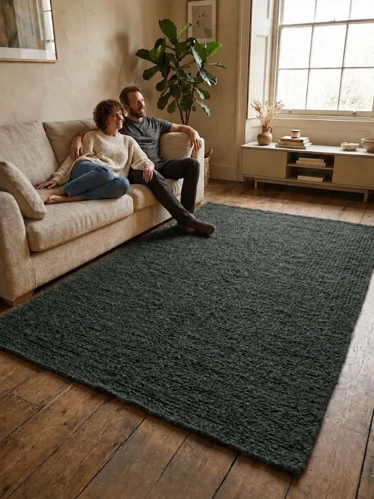 Grand tapis coco 170 x 240 cm - Couleur