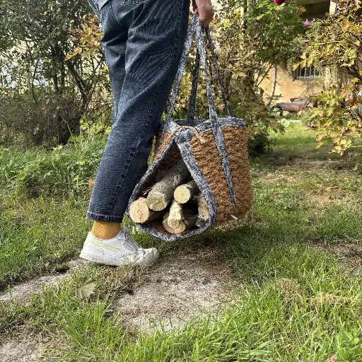 [BTK_COCO_SACBOIS] Firewood Bag 50x80 cm