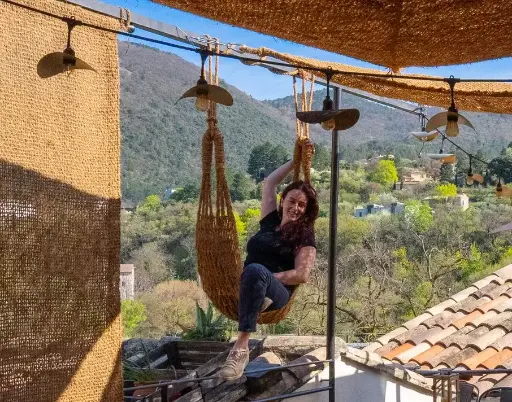 [BTK-COCO-HAMMACK] Handwoven Coconut Fiber Hammock