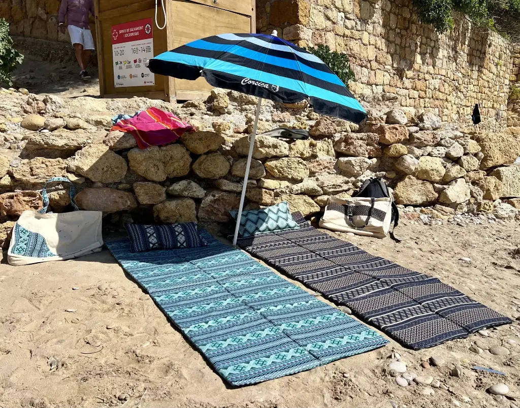Matelas plié 186x67 cm en coco et latex naturel