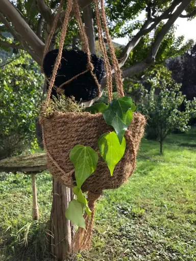 Panier Suspendu en Coco 13x20 cm
