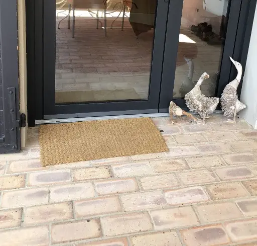 [BTK-PAILLASSON-FIN-30X60] Natural Coco Doormat 30x60 cm