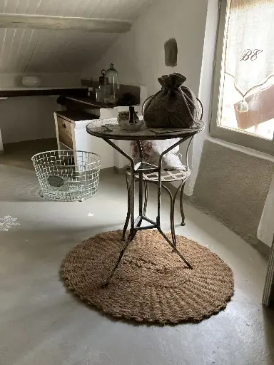 [SOV90N] Provençal Oval Scourtin 90x70 cm Natural