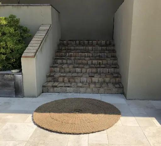 [SRD120N] Provençal Scourtin 120 cm Natural