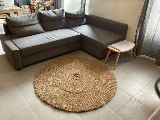 [SRD150N] Provençal Scourtin 150 cm Natural